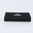 PRADA Key Case Nylon Black Black Auth gh1895-5