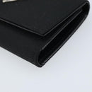 PRADA Key Case Nylon Black Black Auth gh1895-7
