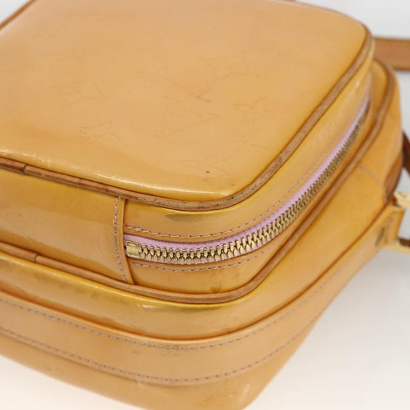 LOUIS VUITTON Monogram Vernis Wooster Bag Marshmallow Pink M91037 LV Auth gh1900