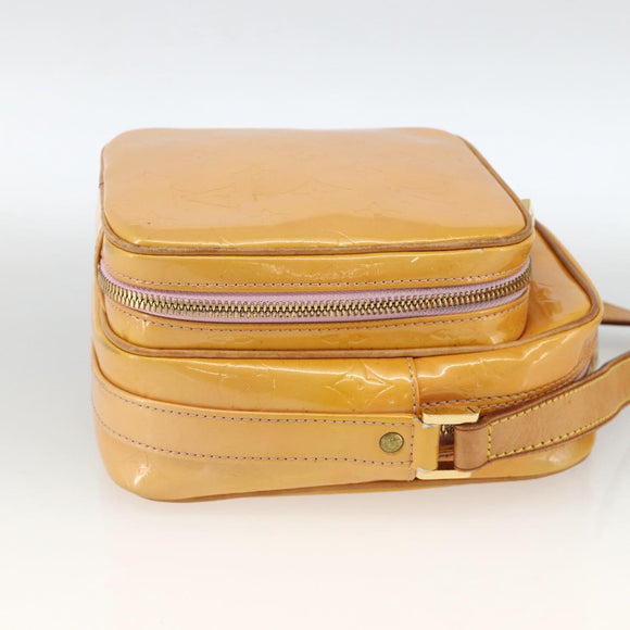 LOUIS VUITTON Monogram Vernis Wooster Bag Marshmallow Pink M91037 LV Auth gh1900