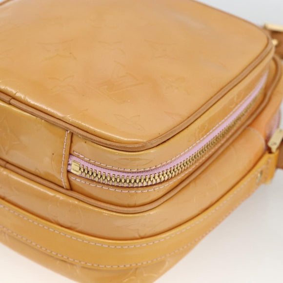 LOUIS VUITTON Monogram Vernis Wooster Bag Marshmallow Pink M91037 LV Auth gh1901