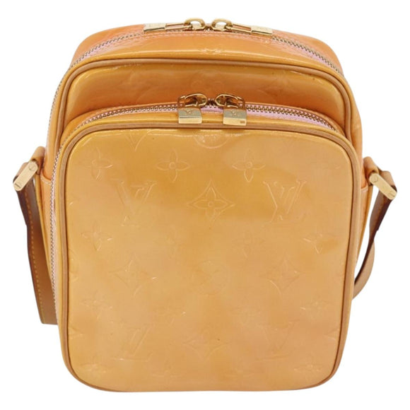 LOUIS VUITTON Monogram Vernis Wooster Bag Marshmallow Pink M91037 LV Auth gh1901
