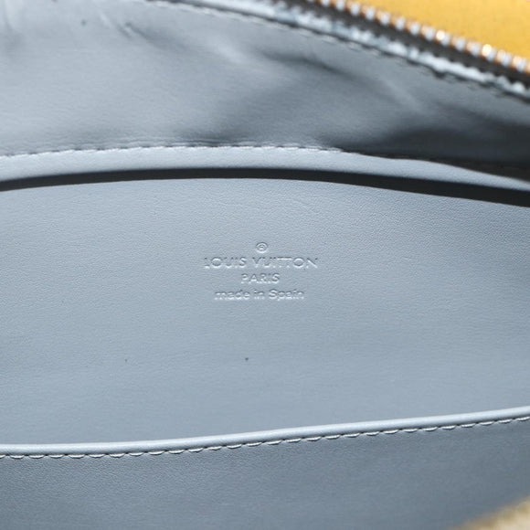 LOUIS VUITTON Monogram Vernis Columbus Tote Bag Gris M91028 LV Auth gh1902