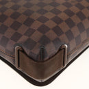 LOUIS VUITTON Damier Ebene Brooklyn PM Shoulder Bag N51210 LV Auth gh1904-16