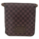 LOUIS VUITTON Damier Ebene Brooklyn PM Shoulder Bag N51210 LV Auth gh1904-13