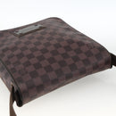 LOUIS VUITTON Damier Ebene Brooklyn PM Shoulder Bag N51210 LV Auth gh1904-6