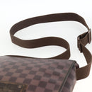 LOUIS VUITTON Damier Ebene Brooklyn PM Shoulder Bag N51210 LV Auth gh1904-8