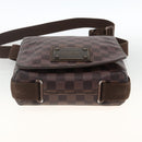 LOUIS VUITTON Damier Ebene Brooklyn PM Shoulder Bag N51210 LV Auth gh1904-5