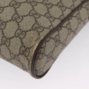 GUCCI GG Supreme Offdia WebSherry Line Bag PVC Beige Goud 547934 Auth gh1908-16