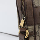 GUCCI GG Supreme Offdia WebSherry Line Bag PVC Beige Goud 547934 Auth gh1908-21