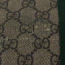 GUCCI GG Supreme Offdia WebSherry Line Bag PVC Beige Goud 547934 Auth gh1908-3