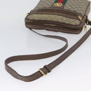 GUCCI GG Supreme Offdia WebSherry Line Bag PVC Beige Goud 547934 Auth gh1908-8