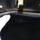 Salvatore Ferragamo Gancini Handtasche Leder 2-Wege Gold Auth gh1909A-18