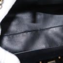 Salvatore Ferragamo Gancini Handtasche Leder 2-Wege Gold Auth gh1909A-19
