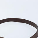 Salvatore Ferragamo Vala Shoulder Bag Nylon Brown Silver Auth gh1918-8