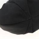 Salvatore Ferragamo Vala Hand Bag Nylon Black Silver Auth gh1920-14