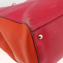 GUCCI Bamboo Hand Bag Leather Pink Gold 323660 Auth gh1935-13