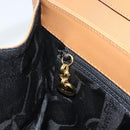 Salvatore Ferragamo Gancini Shoulder Bag Leather Brown Gold Auth gh1940-21