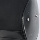 GUCCI Bamboo Hand Bag Nylon Black Silver 001 2855 1657 Auth gh1942-13