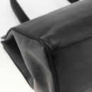 Salvatore Ferragamo Vala Tote Bag Leather Black Gold Auth gh1943-13