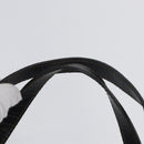 FENDI Pecan Canvas Hand Bag PVC 2way Black Brown Auth gh1950A-8