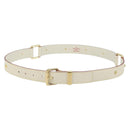 LOUIS VUITTON Suhari Shoulder Strap 40.6"" White LV Auth gh1952A-1