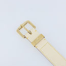 LOUIS VUITTON Suhari Shoulder Strap 40.6"" White LV Auth gh1952A-6