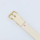 LOUIS VUITTON Suhari Shoulder Strap 40.6"" White LV Auth gh1952A-7