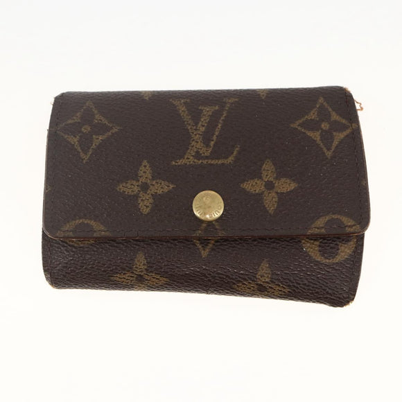 LOUIS VUITTON Monogram Damier Ebene Wallet 4 Set LV Auth gh1956