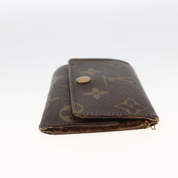 LOUIS VUITTON Monogram Damier Ebene Wallet 4 Set LV Auth gh1956