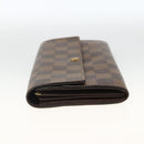 LOUIS VUITTON Monogram Damier Ebene Wallet 4 Set LV Auth gh1956-4