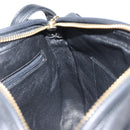 CHANEL Matelasse Shoulder Bag Lamb Skin Black Gold CC Auth gh1958-18