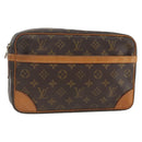LOUIS VUITTON Monogram Compiegne 28 Clutch Bag M51845 LV Auth gh1962-1