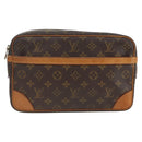 LOUIS VUITTON Monogram Compiegne 28 Clutch Bag M51845 LV Auth gh1962-13