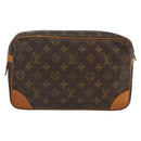 LOUIS VUITTON Monogram Compiegne 28 Clutch Bag M51845 LV Auth gh1962-2