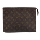 LOUIS VUITTON Monogram Poche Toilette 26 Pouch M47542 LV Auth gh1963-13
