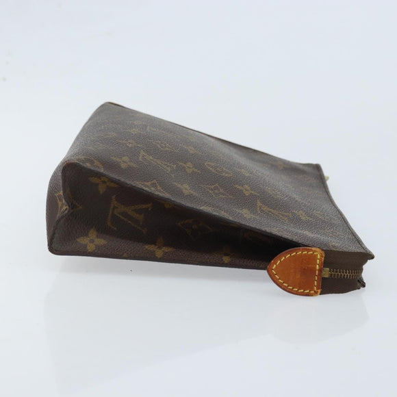 LOUIS VUITTON Monogram Poche Toilette 26 Pouch M47542 LV Auth gh1963