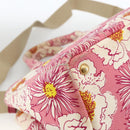 PRADA Canapa M Hand Bag Canvas 2way Pink Gold Auth gh1965-10