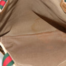 GUCCI Micro GG Supreme Web Sherry Line Bag PVC Beige 002 983 0054 Auth gh1966-16