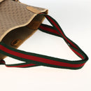 GUCCI Micro GG Supreme Web Sherry Line Bag PVC Beige 002 983 0054 Auth gh1966-7