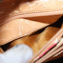 GUCCI Bamboo Hand Bag Leather Red Gold 002 0260 Auth gh1968-11