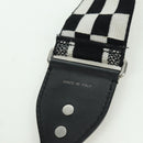 Christian Dior Evolution Flap Shoulder Bag Leather Black White Auth gh1972M-9