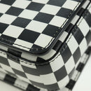 Christian Dior Evolution Flap Shoulder Bag Leather Black White Auth gh1972M-19