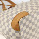LOUIS VUITTON Damier Azur Hampstead MM Tote Bag N51206 LV Auth gh1973-9