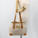 LOUIS VUITTON Damier Azur Hampstead MM Tote Bag N51206 LV Auth gh1973-23