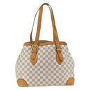 LOUIS VUITTON Damier Azur Hampstead MM Tote Bag N51206 LV Auth gh1973-2