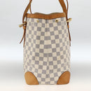 LOUIS VUITTON Damier Azur Hampstead MM Tote Bag N51206 LV Auth gh1973-3