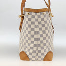 LOUIS VUITTON Damier Azur Hampstead MM Tote Bag N51206 LV Auth gh1973-4