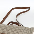 GUCCI GG Supreme Tote Bag PVC 2way Beige Gold 473887 Auth gh1977-14