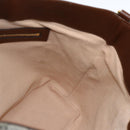 GUCCI GG Supreme Tote Bag PVC 2way Beige Gold 473887 Auth gh1977-16